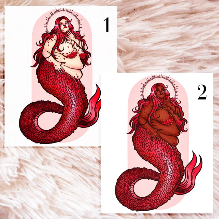 Red Siren Art Print