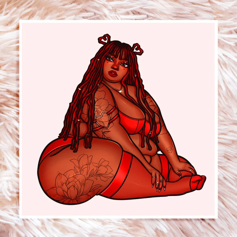 Lover Girl II Art Print