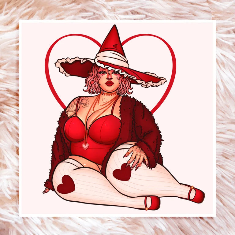 Love Witch Art Print
