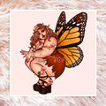 Autumn Fairy Art Print