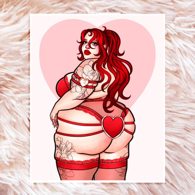Lover Girl Art Print