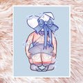 Winter Witch Art Print
