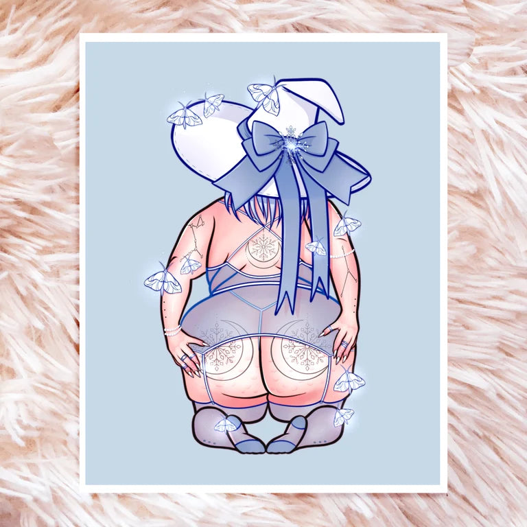 Winter Witch Art Print