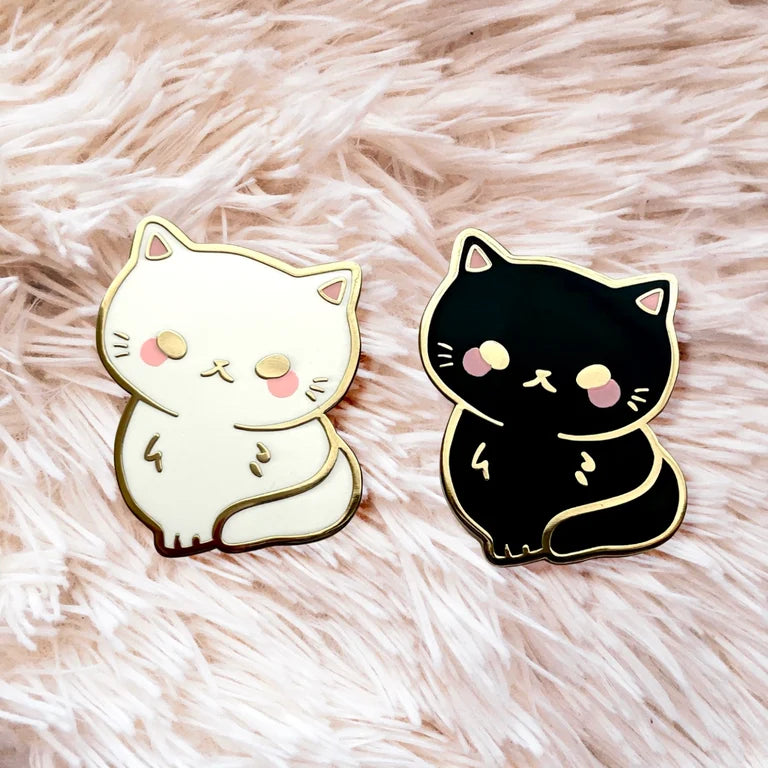 Cute Cat Enamel Pins