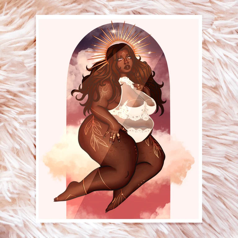 Thunder Thighs Art Print