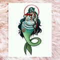 The Mermaid Art Print