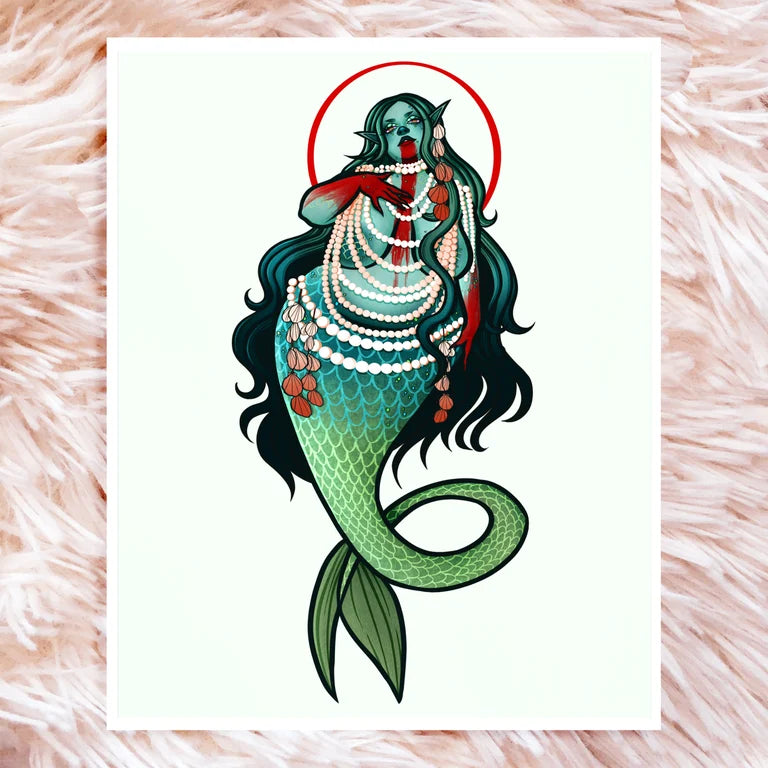 The Mermaid Art Print