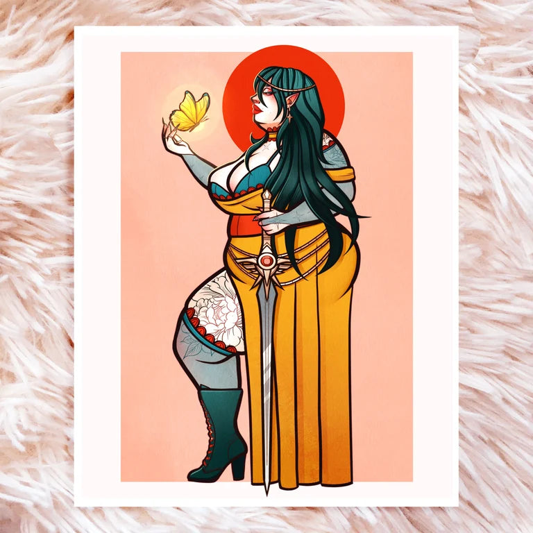 Sword Girlies Art Prints