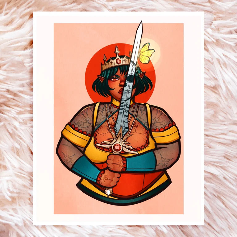 Sword Girlies Art Prints