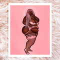 Fat Babe Art Prints