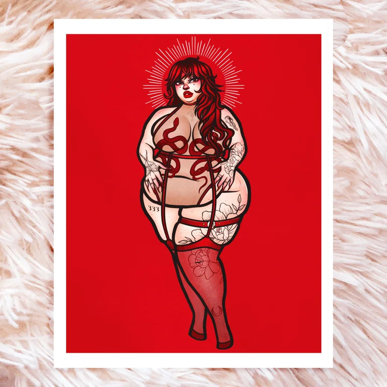 Fat Babe Art Prints