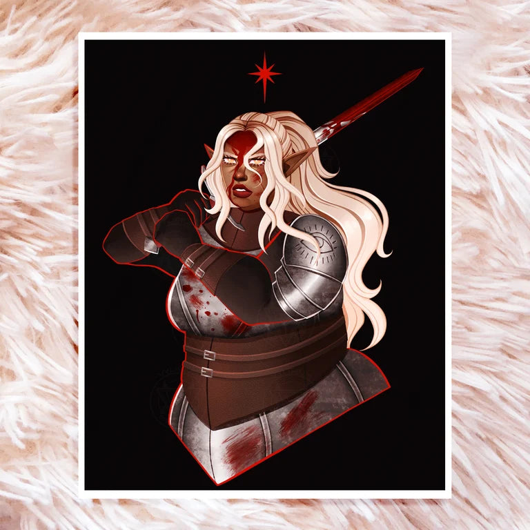 Defiant Art Print