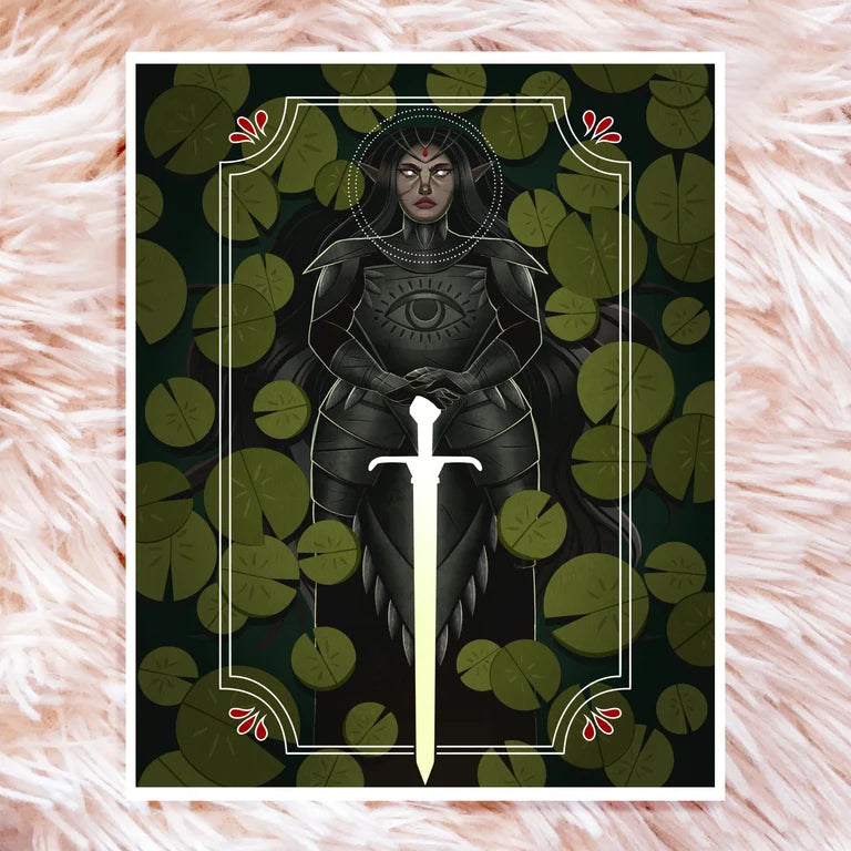 Drowned Protector Art Print