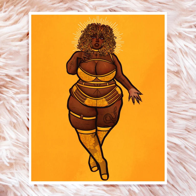 Fat Babe Art Prints