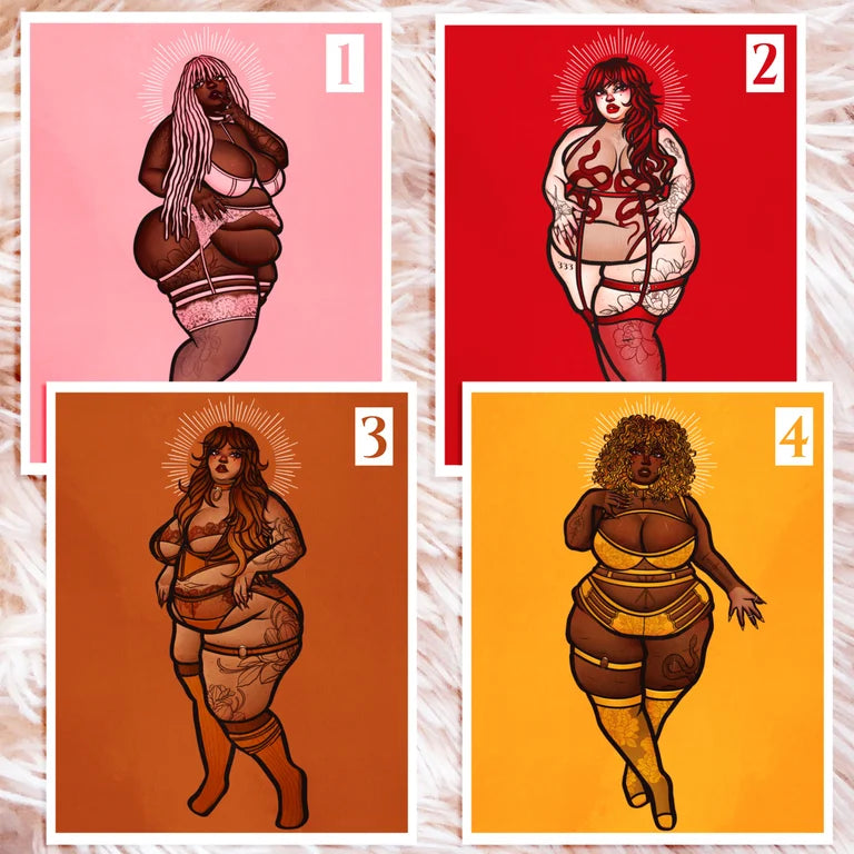 Fat Babe Art Prints
