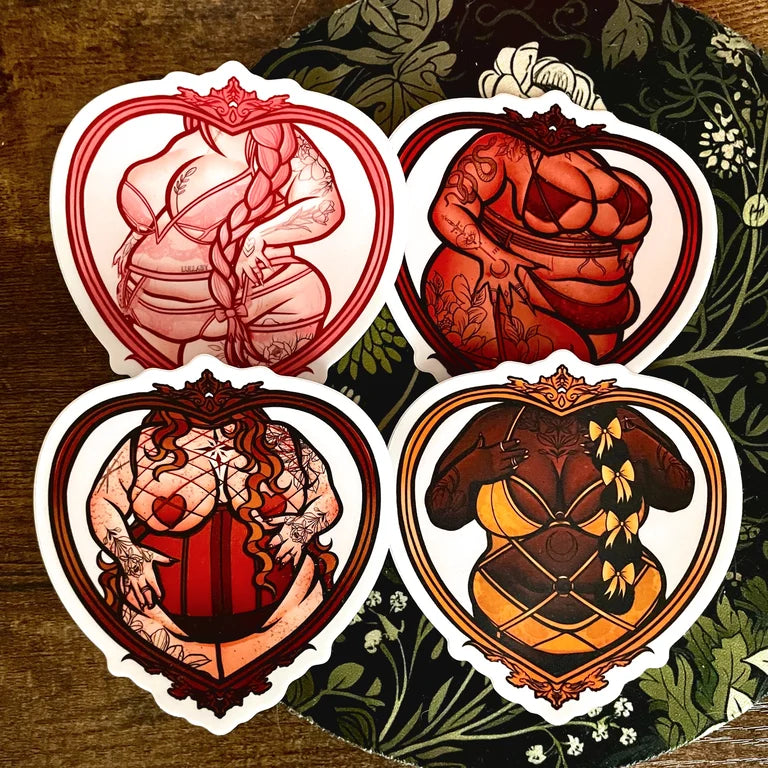 Fat Babes Stickers