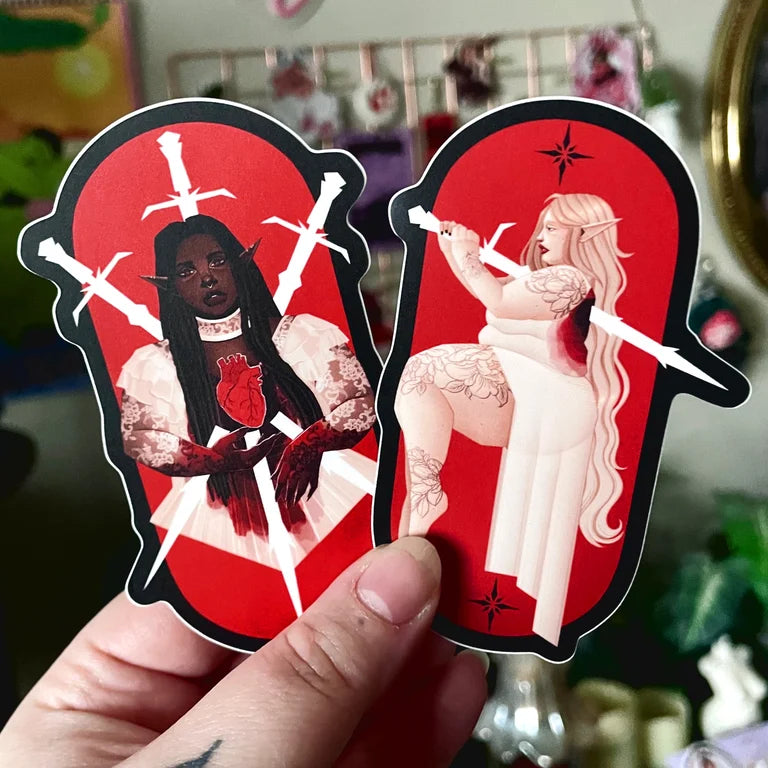 Self Sacrifice Stickers