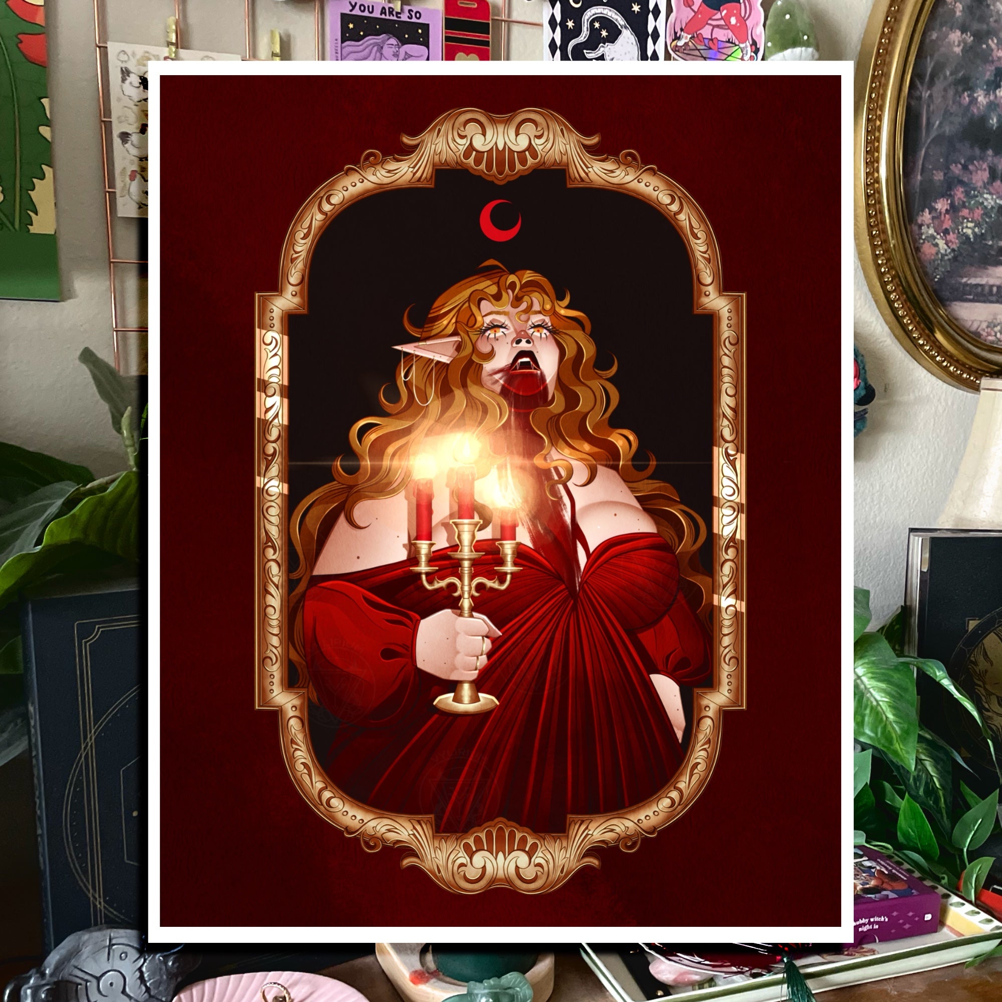 Guise of Lust Art Print