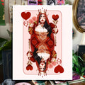 Queen of Hearts Art Print
