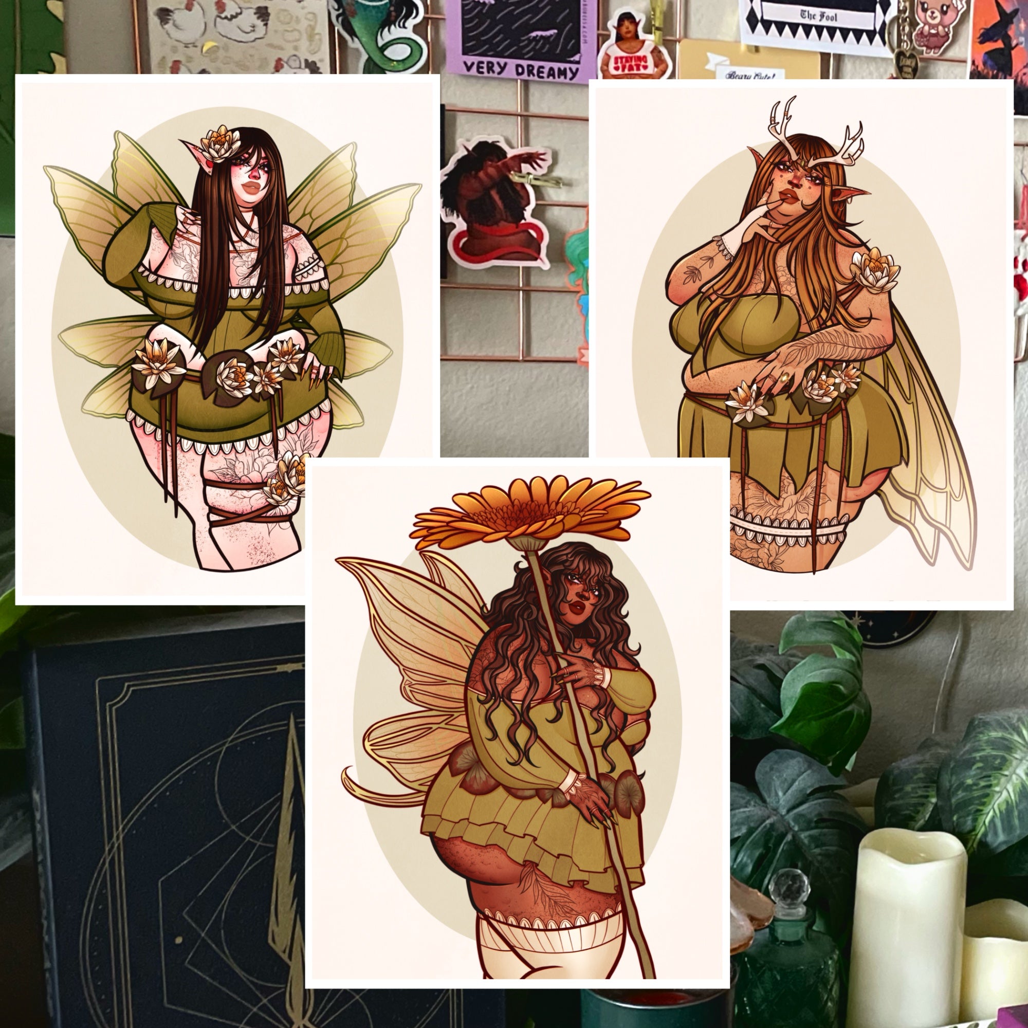 Swamp Fairies Art Prints