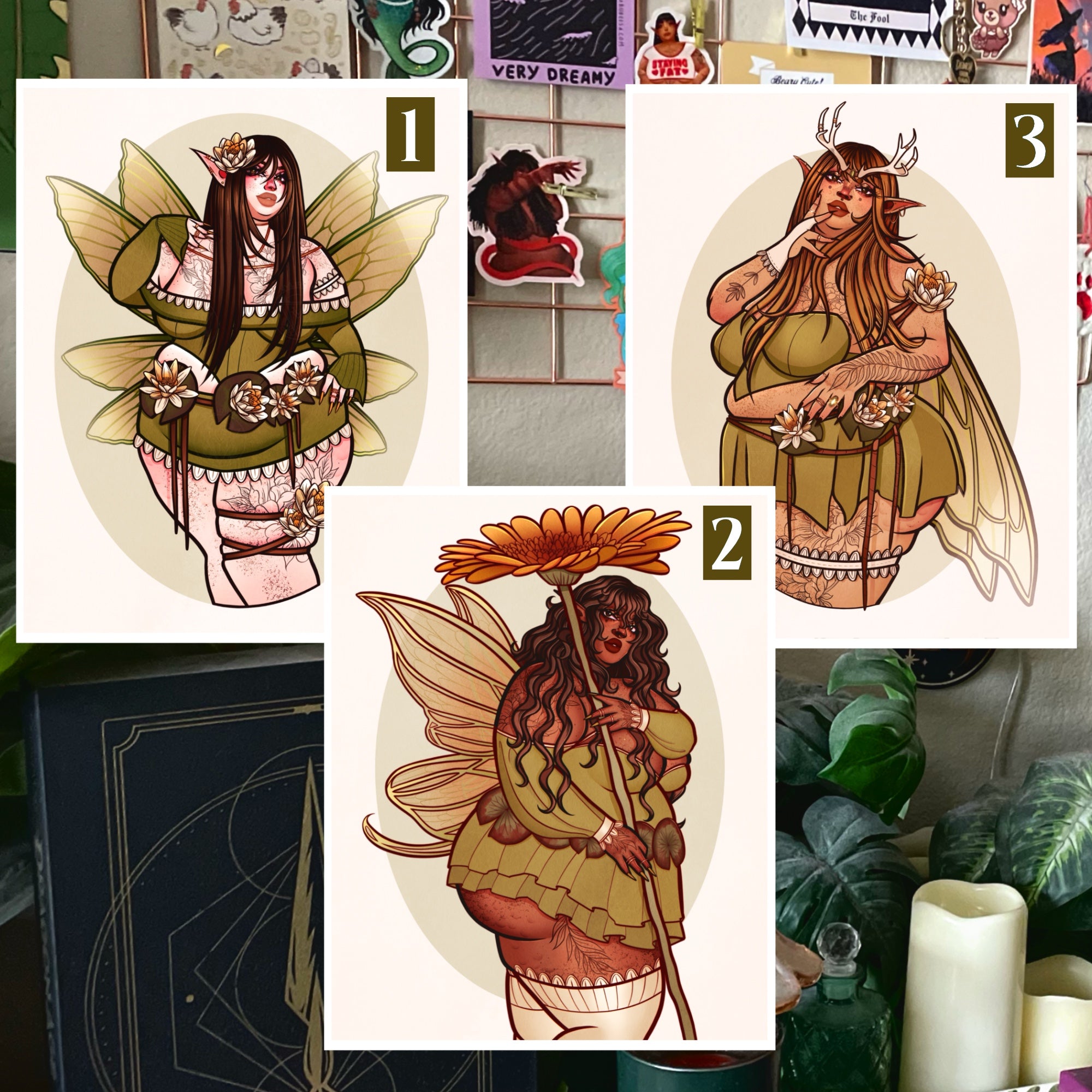 Swamp Fairies Art Prints