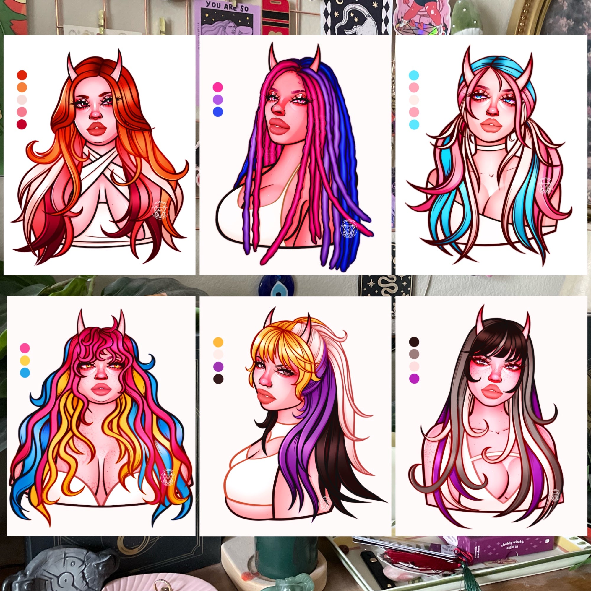Pride Demon Art Prints