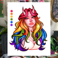 Pride Demon Art Prints