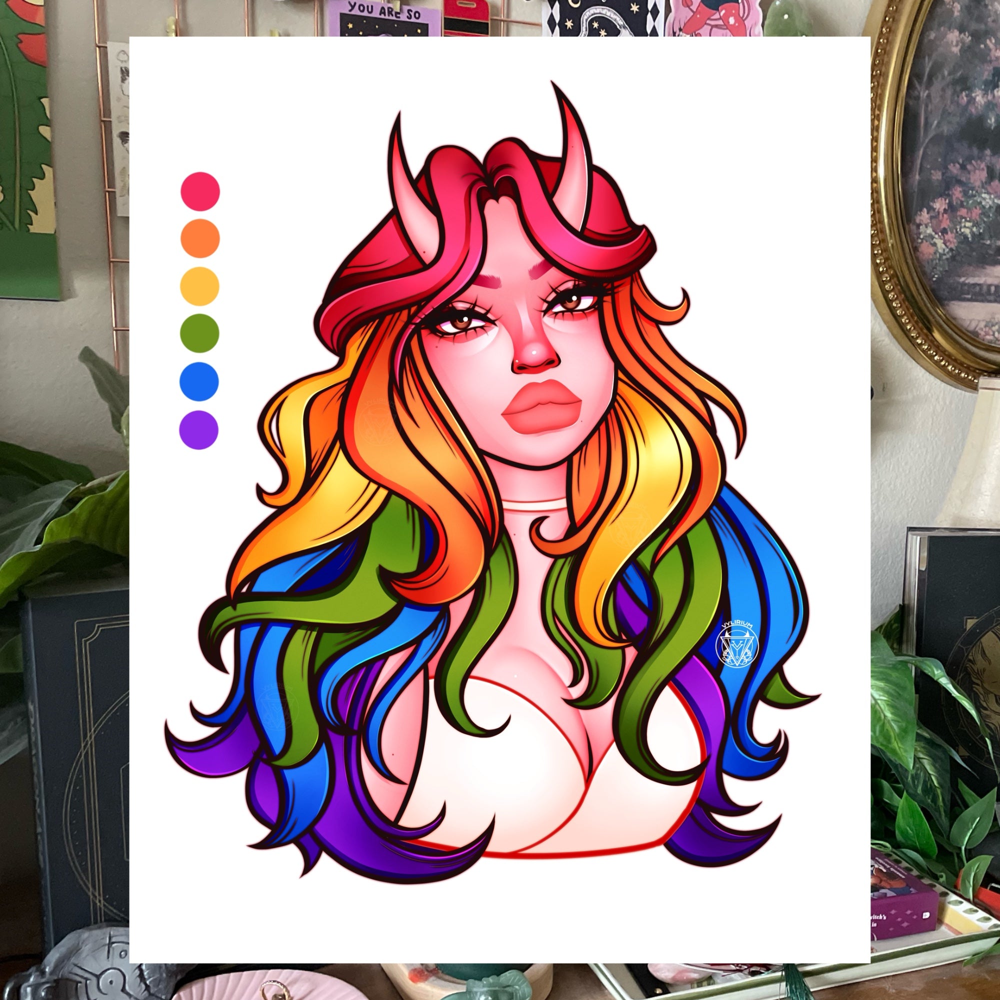 Pride Demon Art Prints