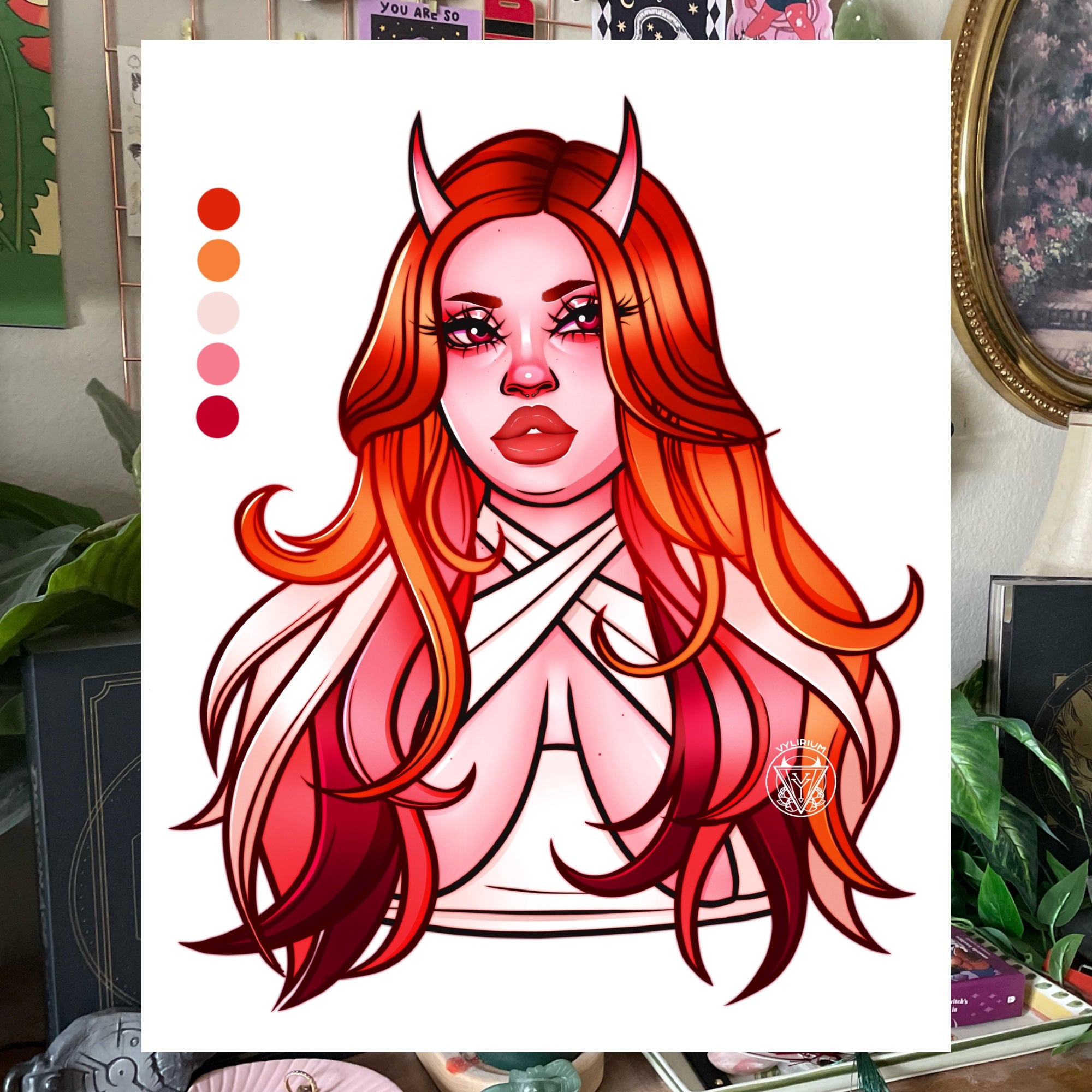 Pride Demon Art Prints