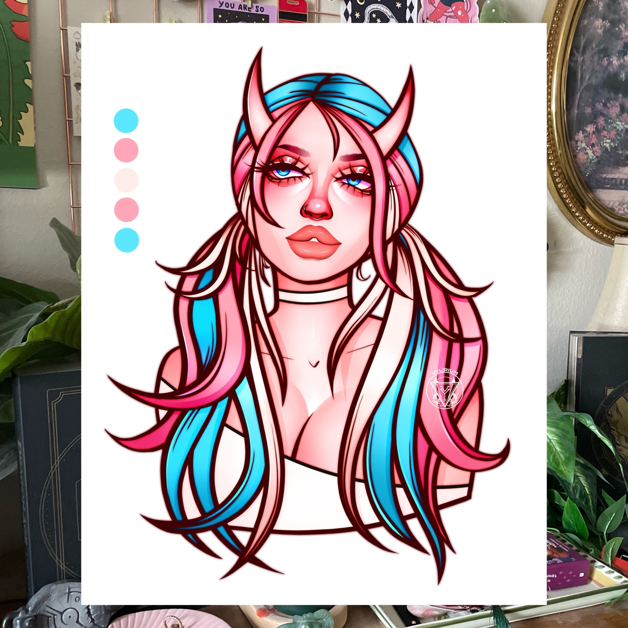 Pride Demon Art Prints