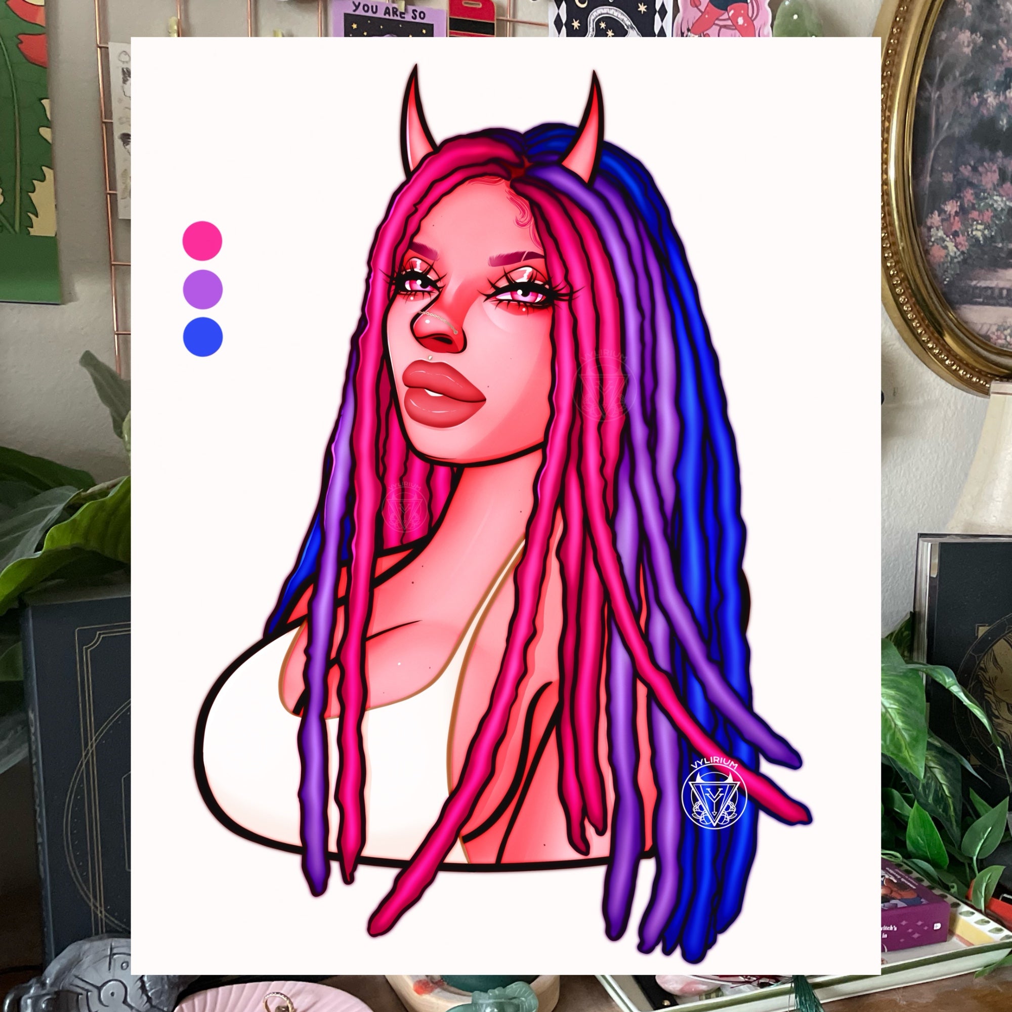 Pride Demon Art Prints