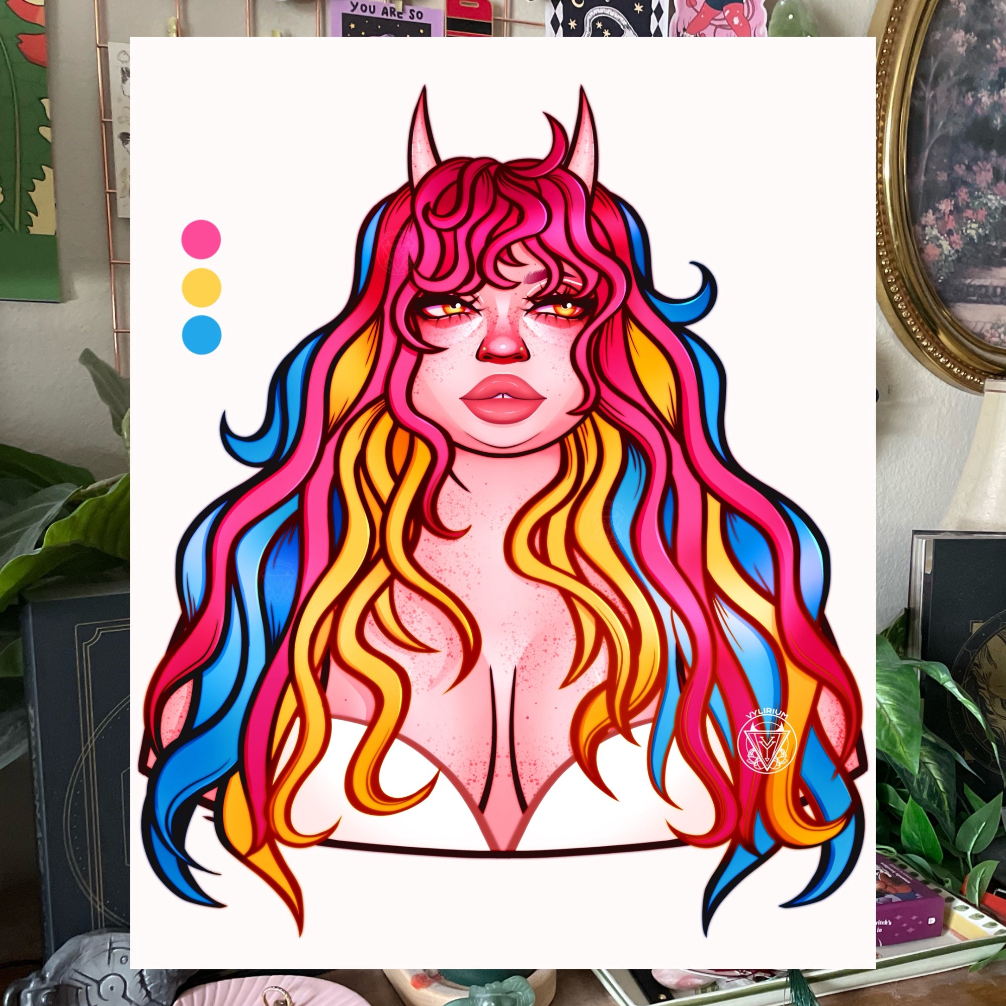 Pride Demon Art Prints