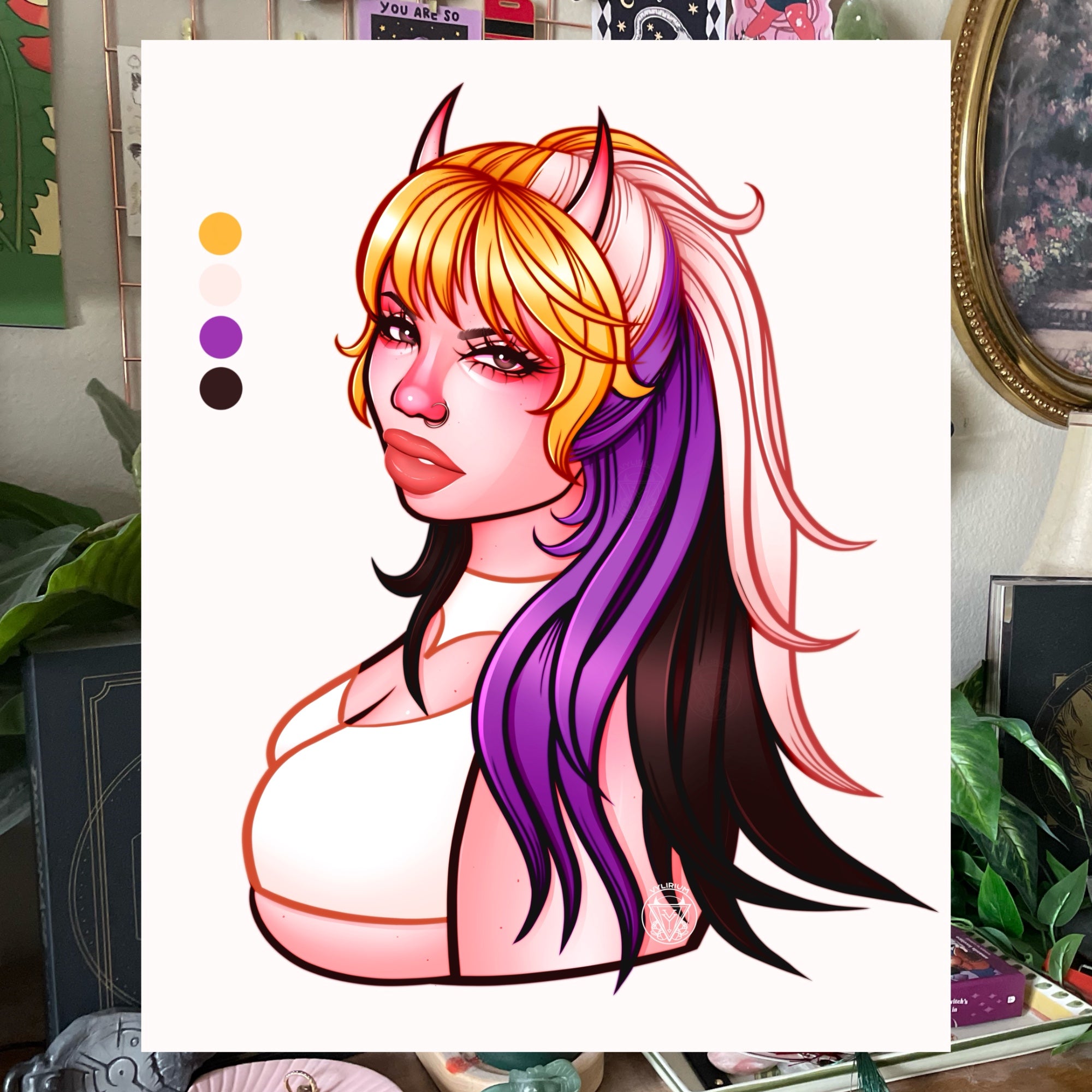 Pride Demon Art Prints