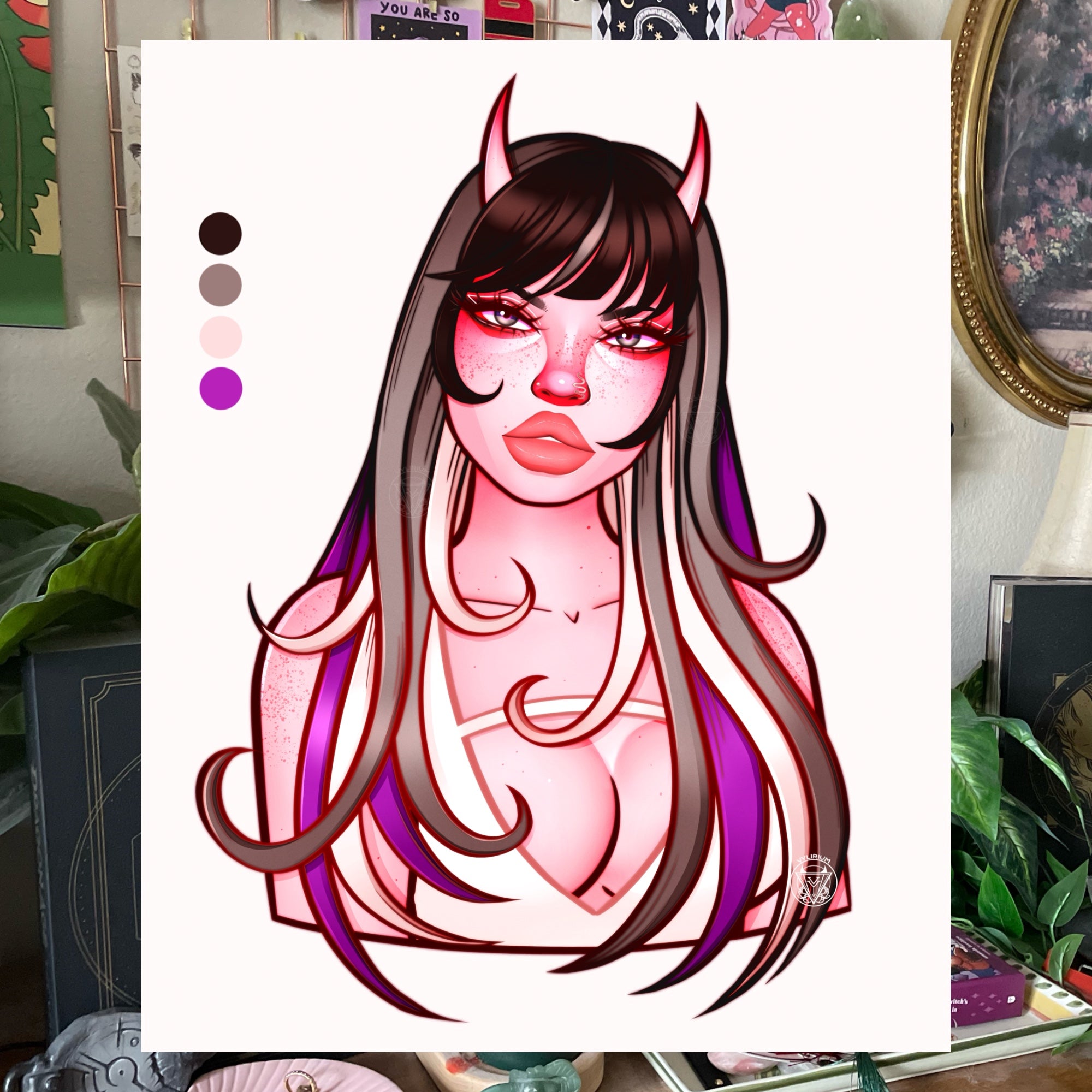 Pride Demon Art Prints