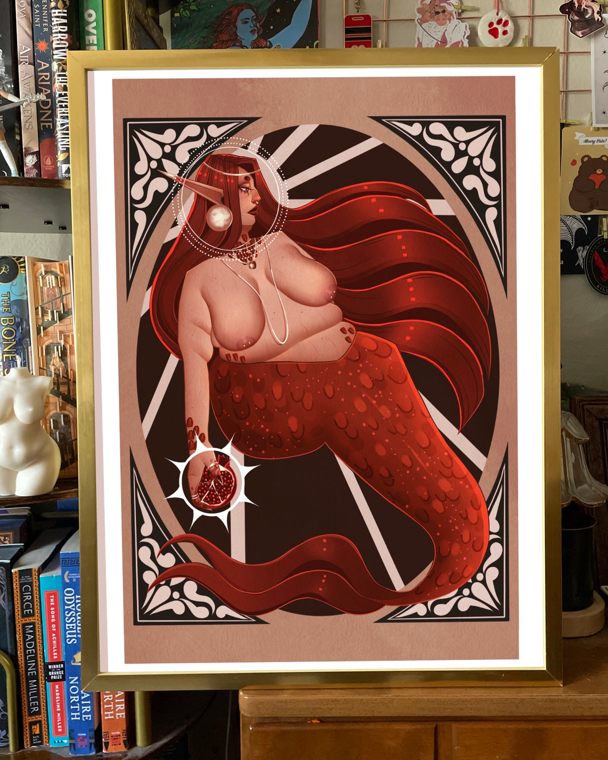 Pomegranate Large Art Print