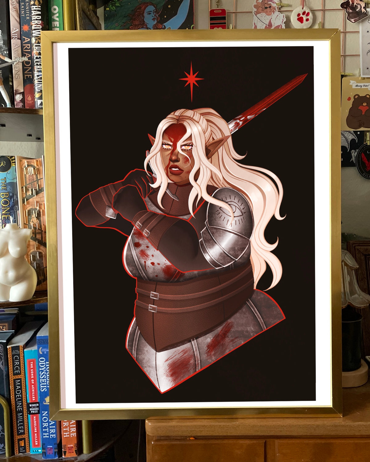 Defiant Large Art Print