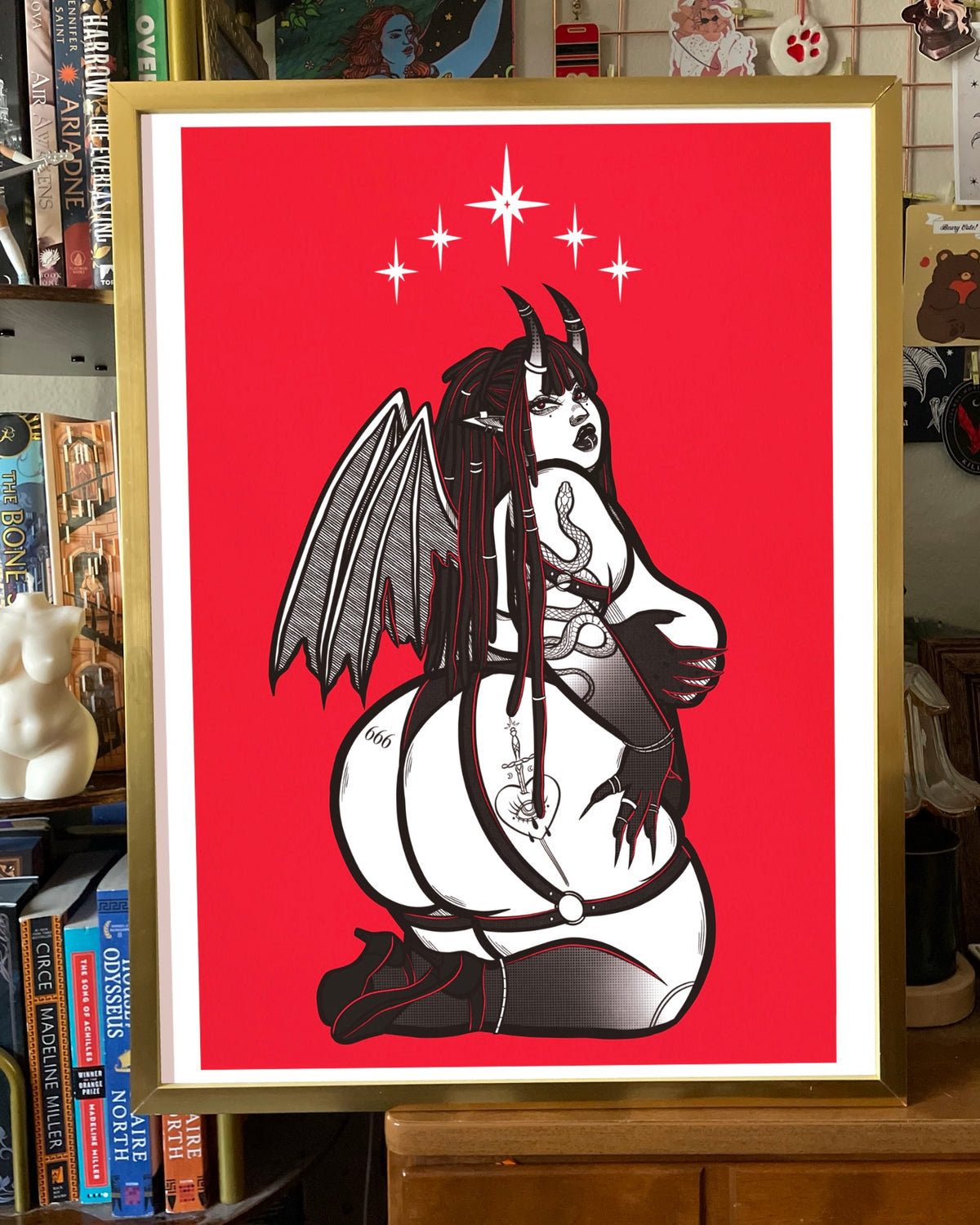 Demon Queen Large Art Print