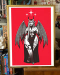 Demon Queen II Large Art Print