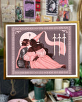 The Princess and Her Knight Large Art Print