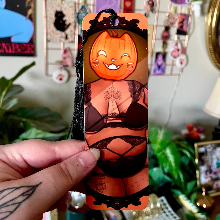 Pumpkin Queen Bookmark