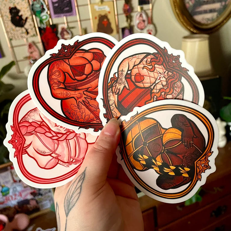 Fat Babes Stickers