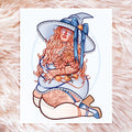 Summer Witch Art Print