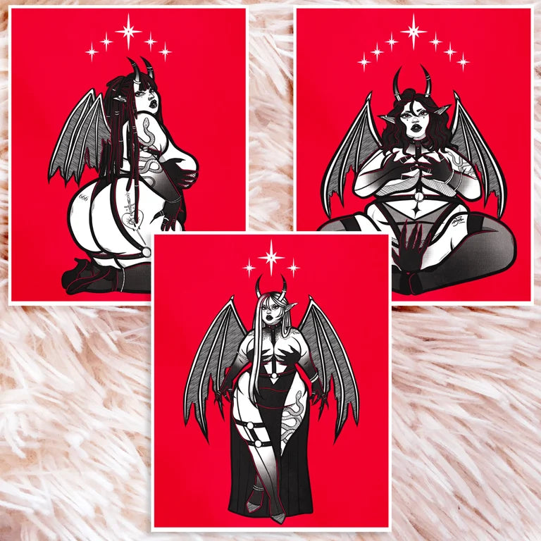 Demon Queens Art Prints