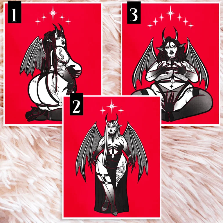Demon Queens Art Prints