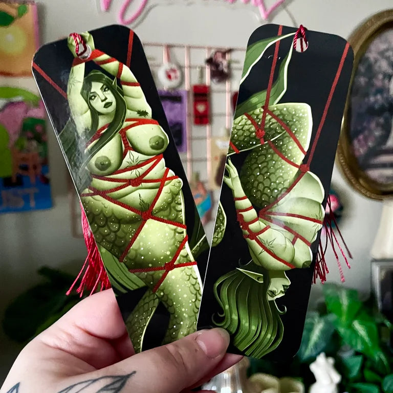 Shibari Mermaid Bookmarks