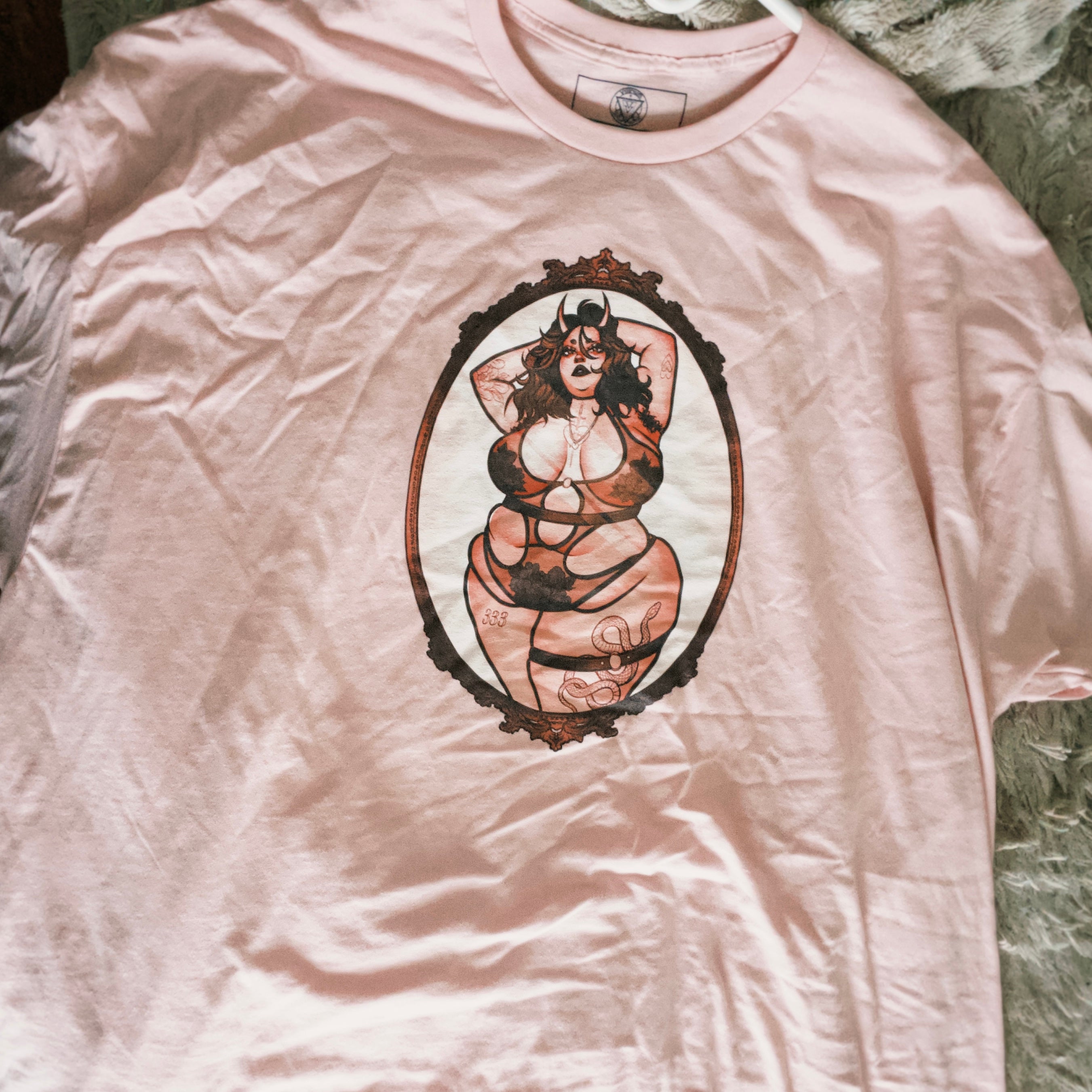 Pink Demon Girl Tee