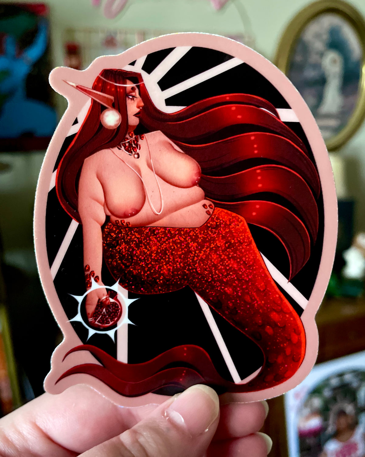 Pomegranate Sticker